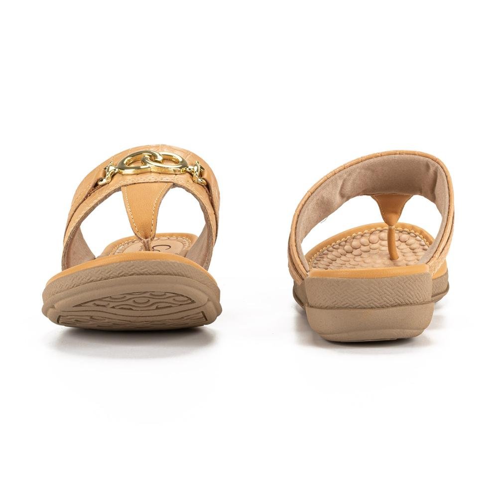 Chinelo Campesí Bege 4