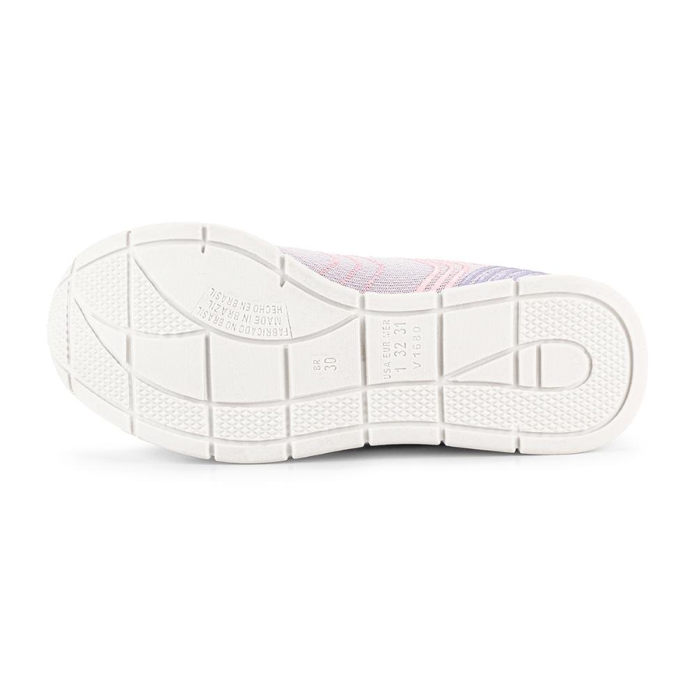 Tênis Pink Cats Infantil Jogging V4032 Roxo 4