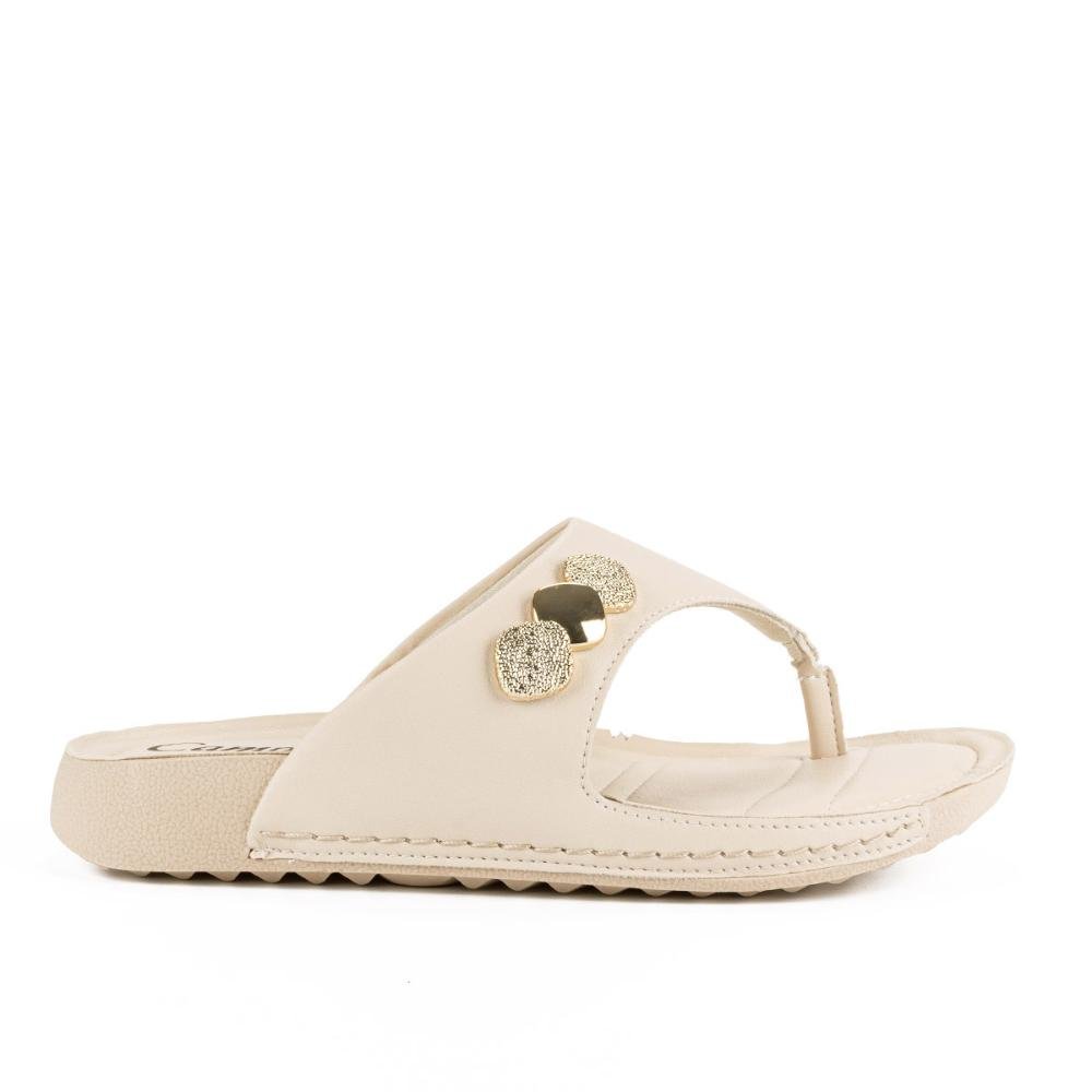 Chinelo Campesí Bege 1