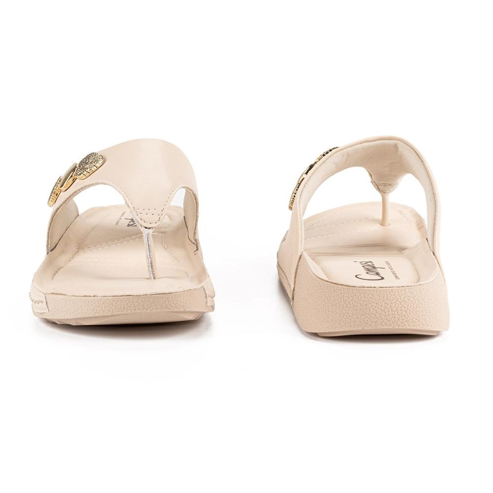 Chinelo Campesí Bege 3