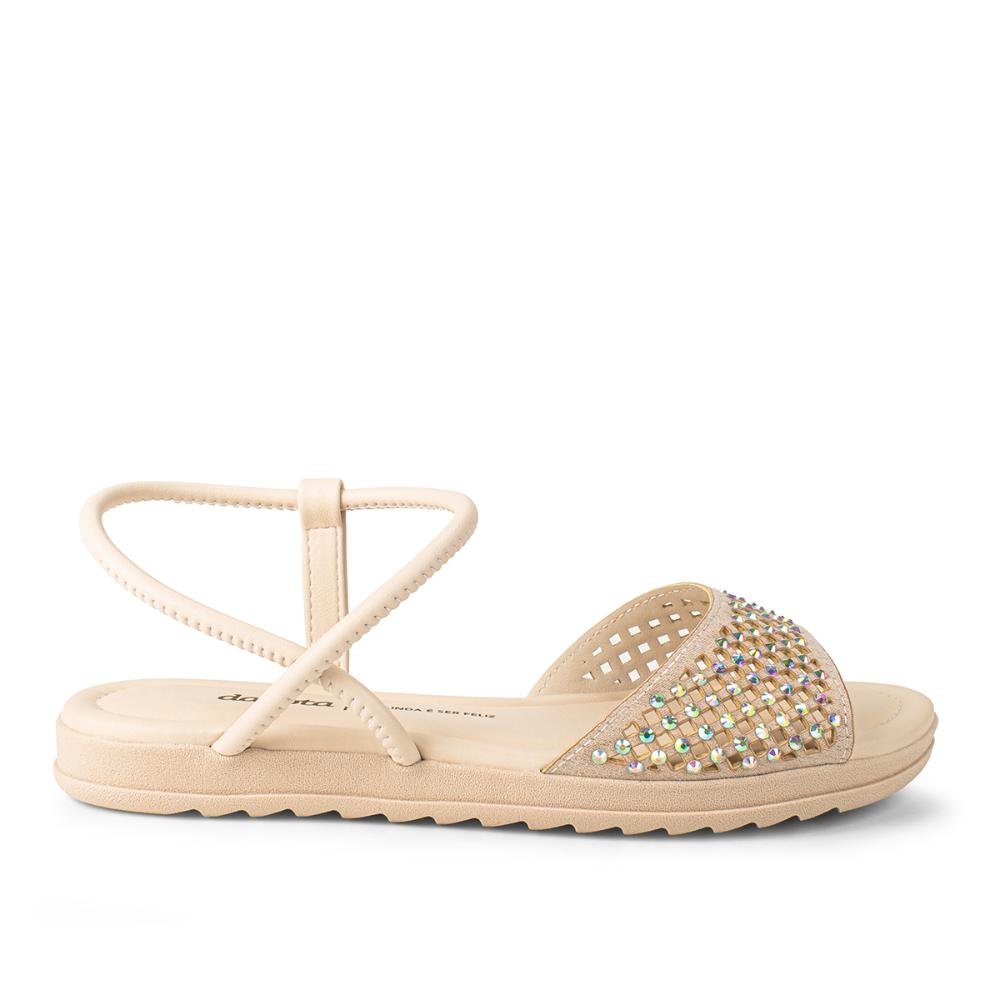 Sandália Dakota Flatform Claro Bege 1