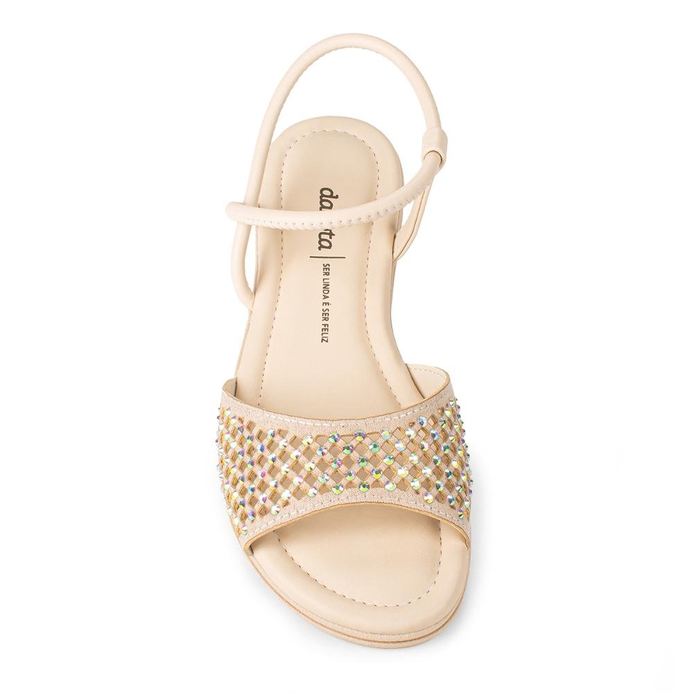 Sandália Dakota Flatform Claro Bege 6