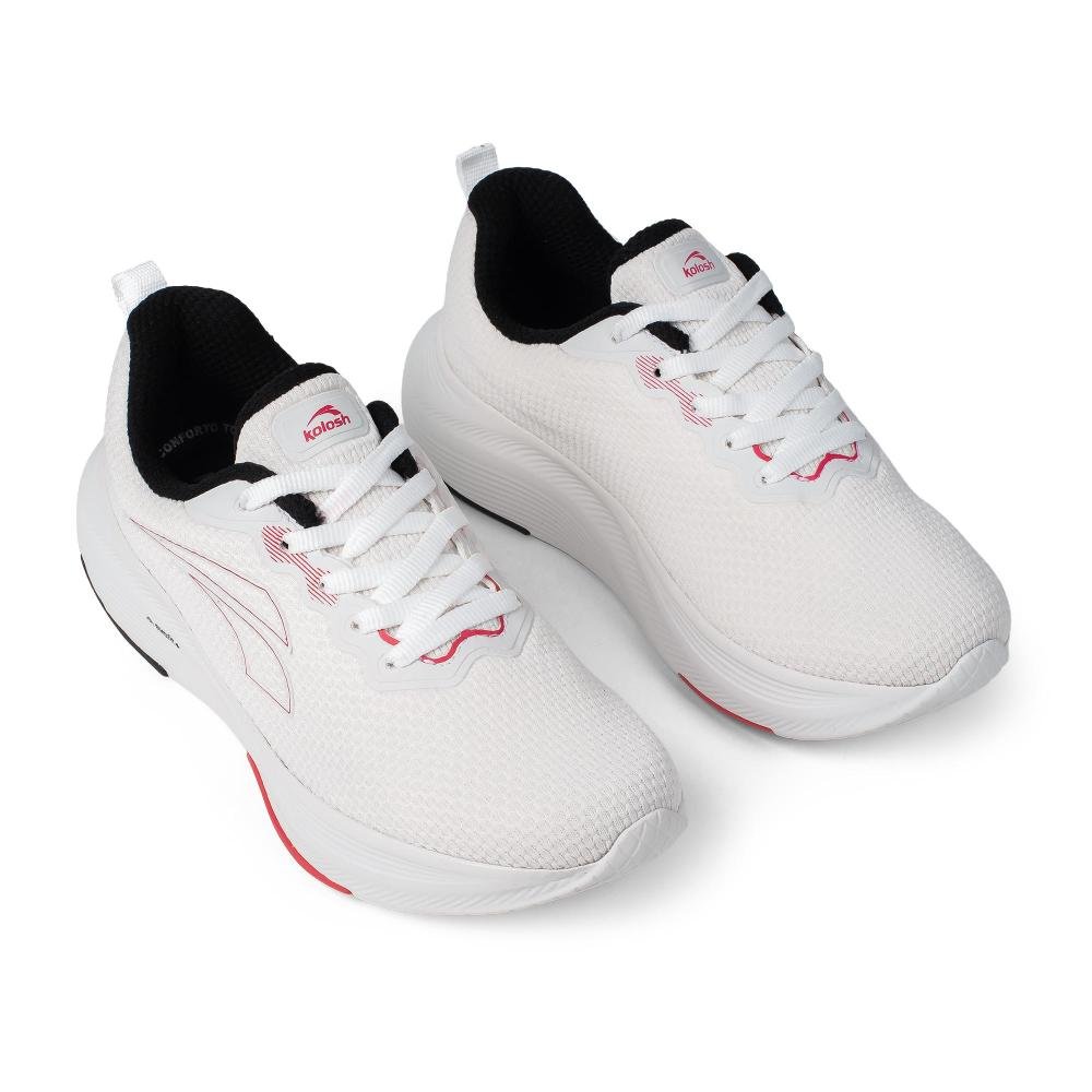 Tênis Kolosh Esportivo Feminino E0202 Branco 5