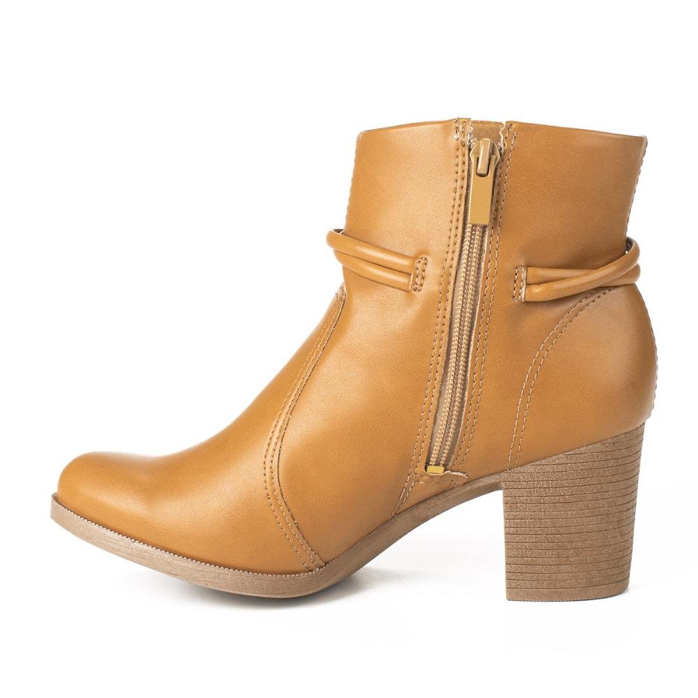 Bota Dakota de Cano Curto G9641 Bege 3