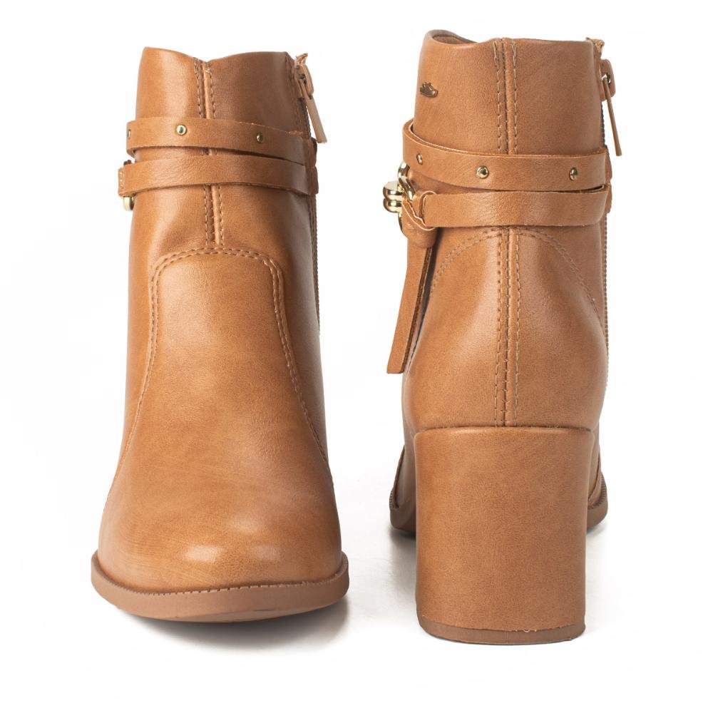 Bota Dakota de Cano Curto G9611 Bege 4