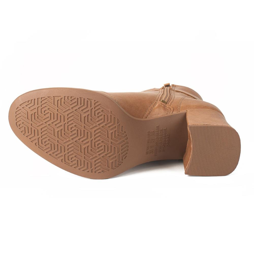 Bota Dakota de Cano Curto G9611 Bege 5