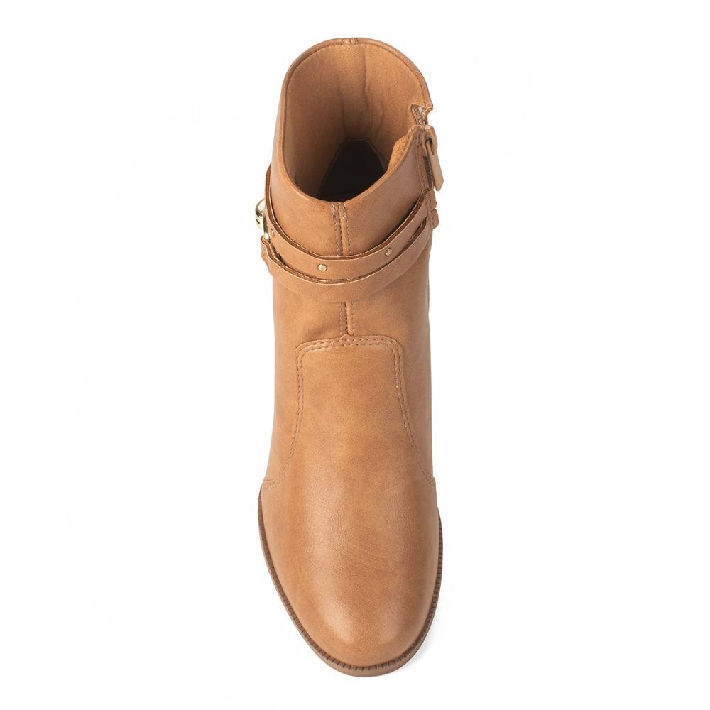 Bota Dakota de Cano Curto G9611 Bege 6