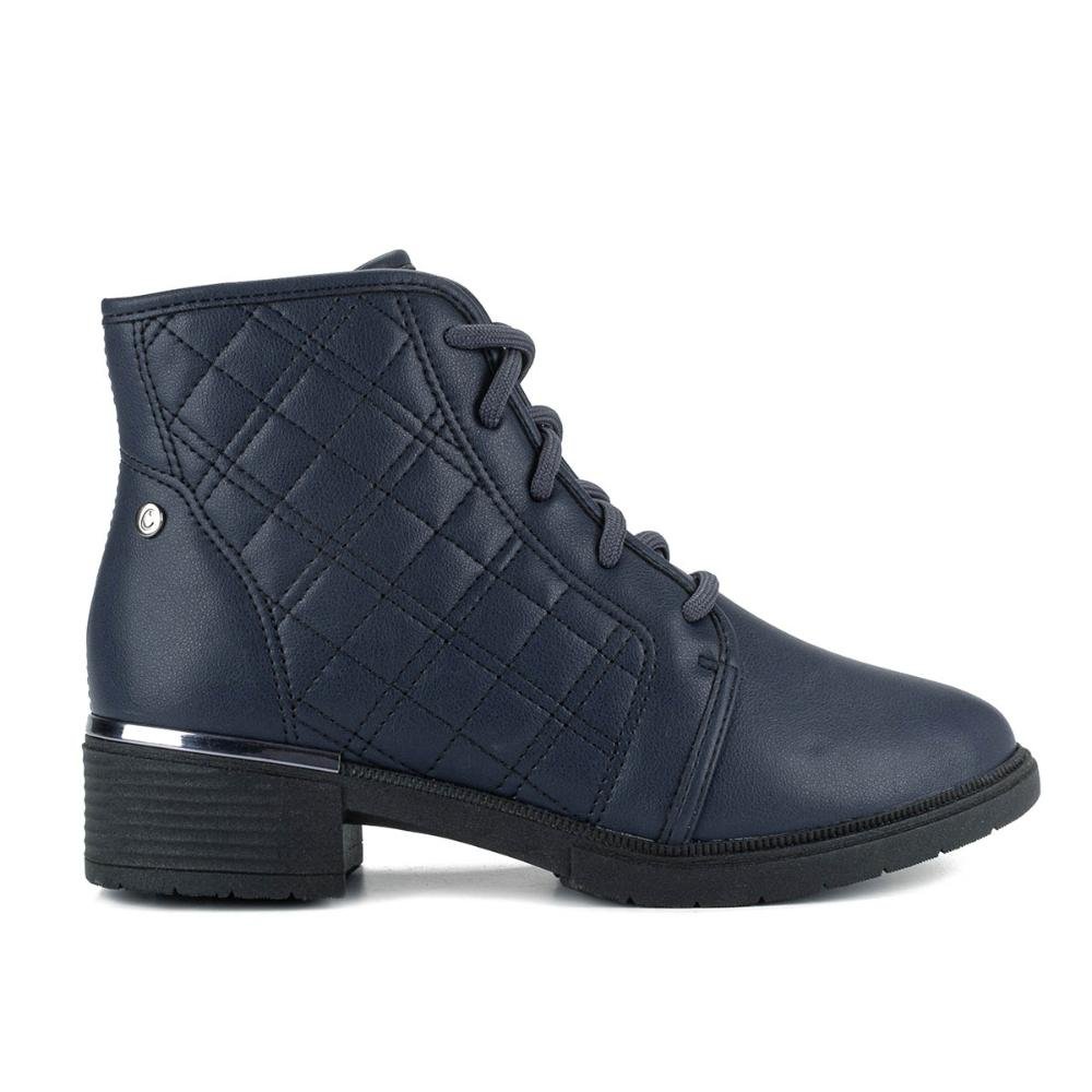 Bota Coturno Campesí L9971 Azul Marinho 1