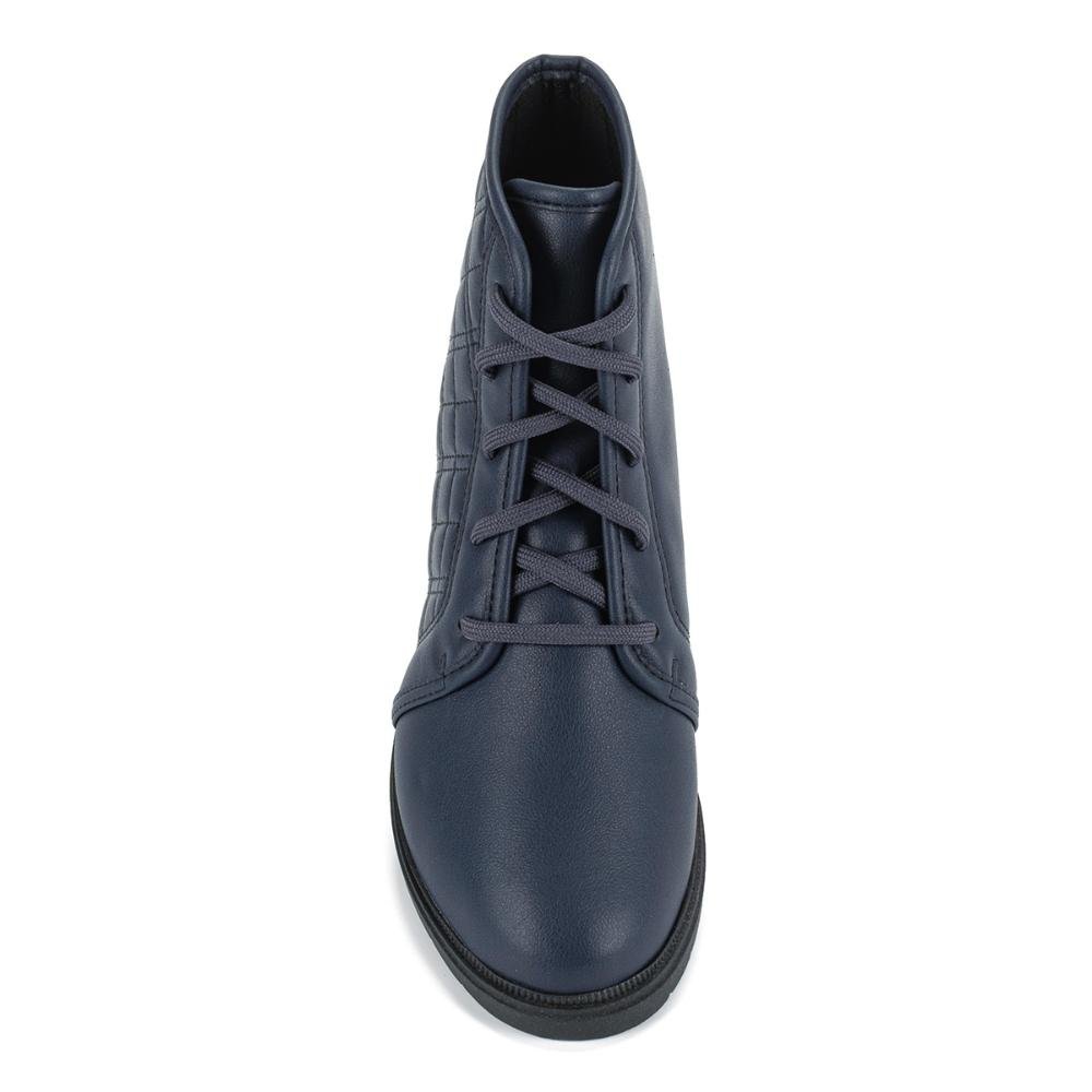 Bota Coturno Campesí L9971 Azul Marinho 6