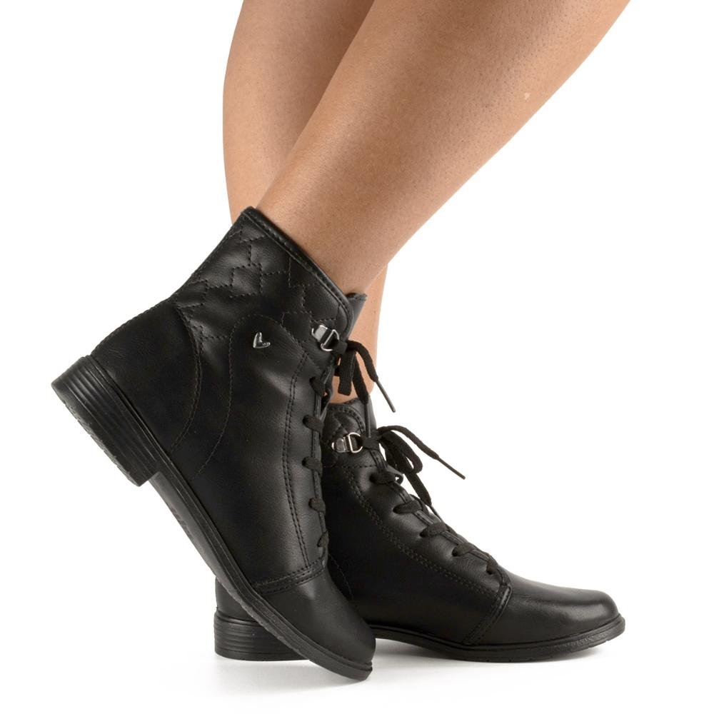 Bota Coturno Mississipi MI831 Preto 2