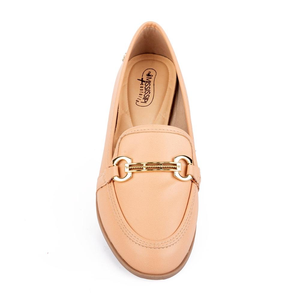 Sapato Mississipi Loafer Bege 6