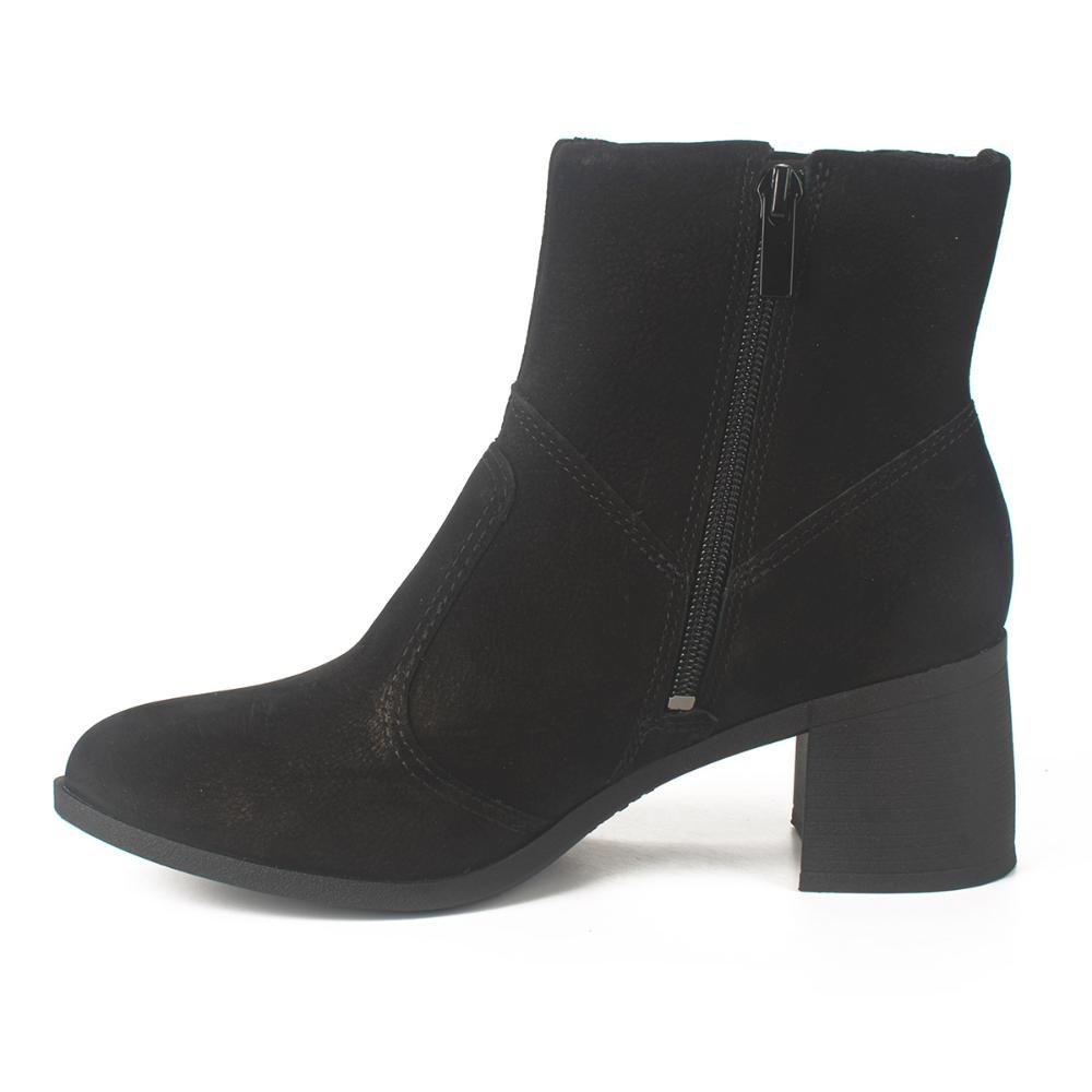 Bota Dakota de Couro Com Cano Curto DA082 Preto 3