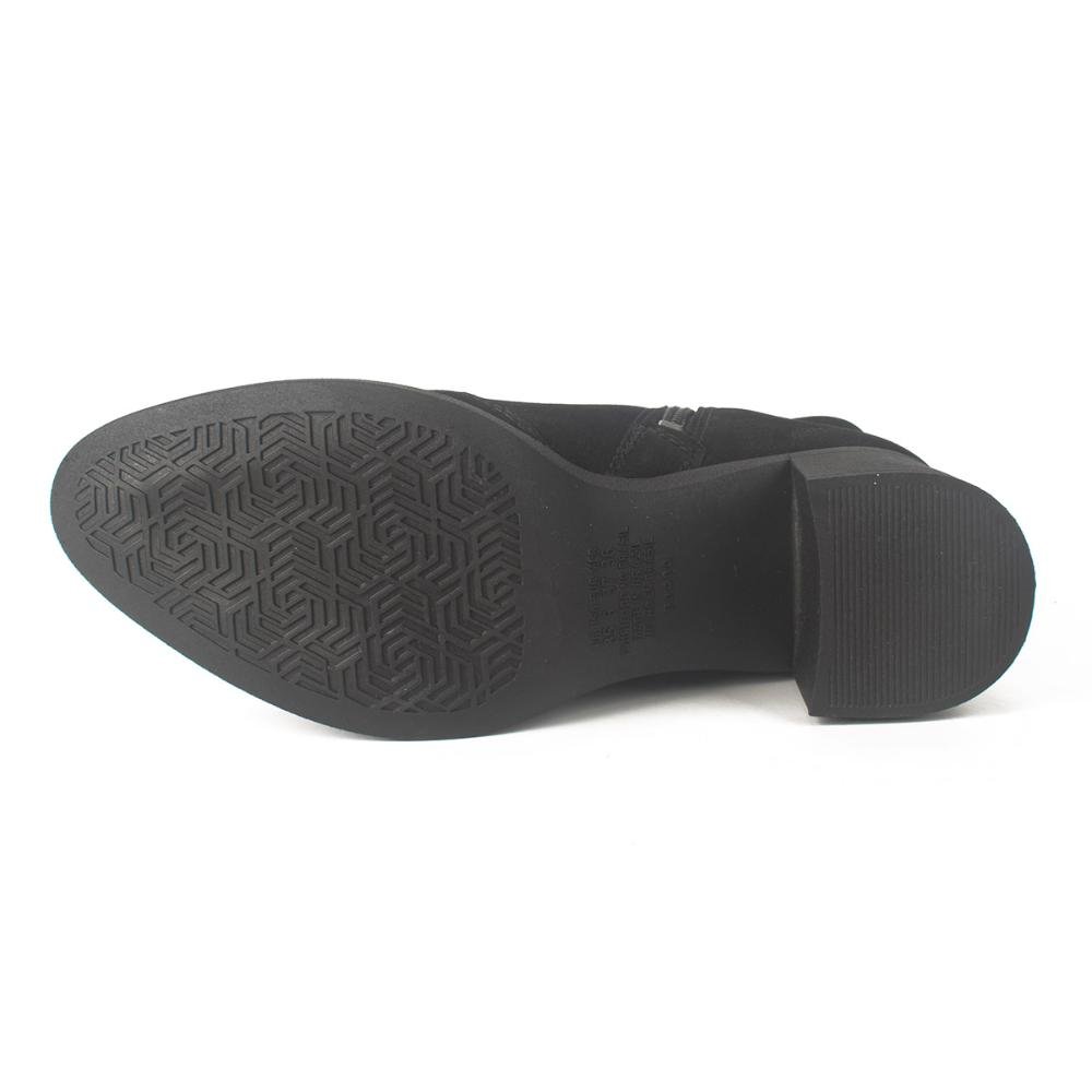 Bota Dakota de Couro Com Cano Curto DA082 Preto 5