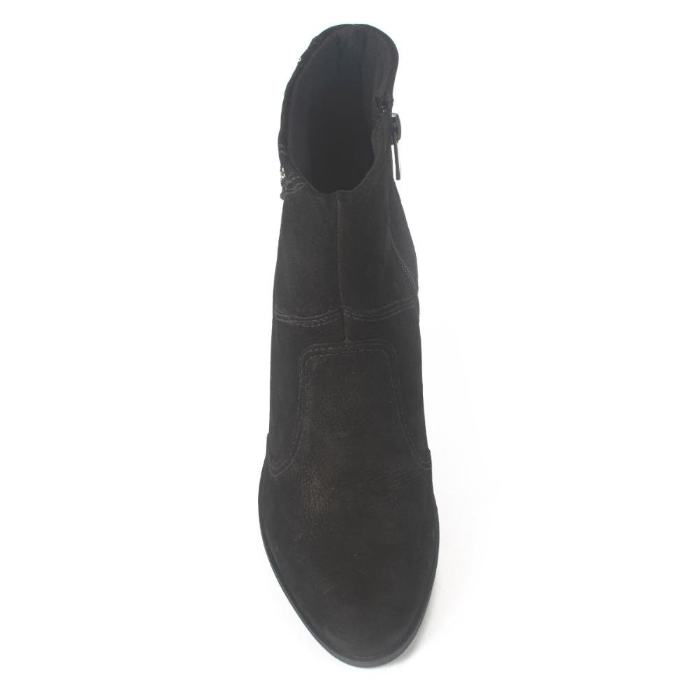 Bota Dakota de Couro Com Cano Curto DA082 Preto 6