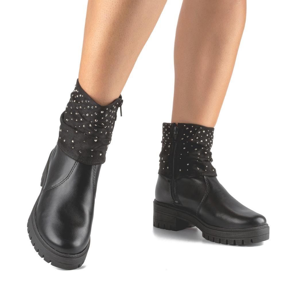 Bota Mississipi de Cano Curto MI863 Preto 2