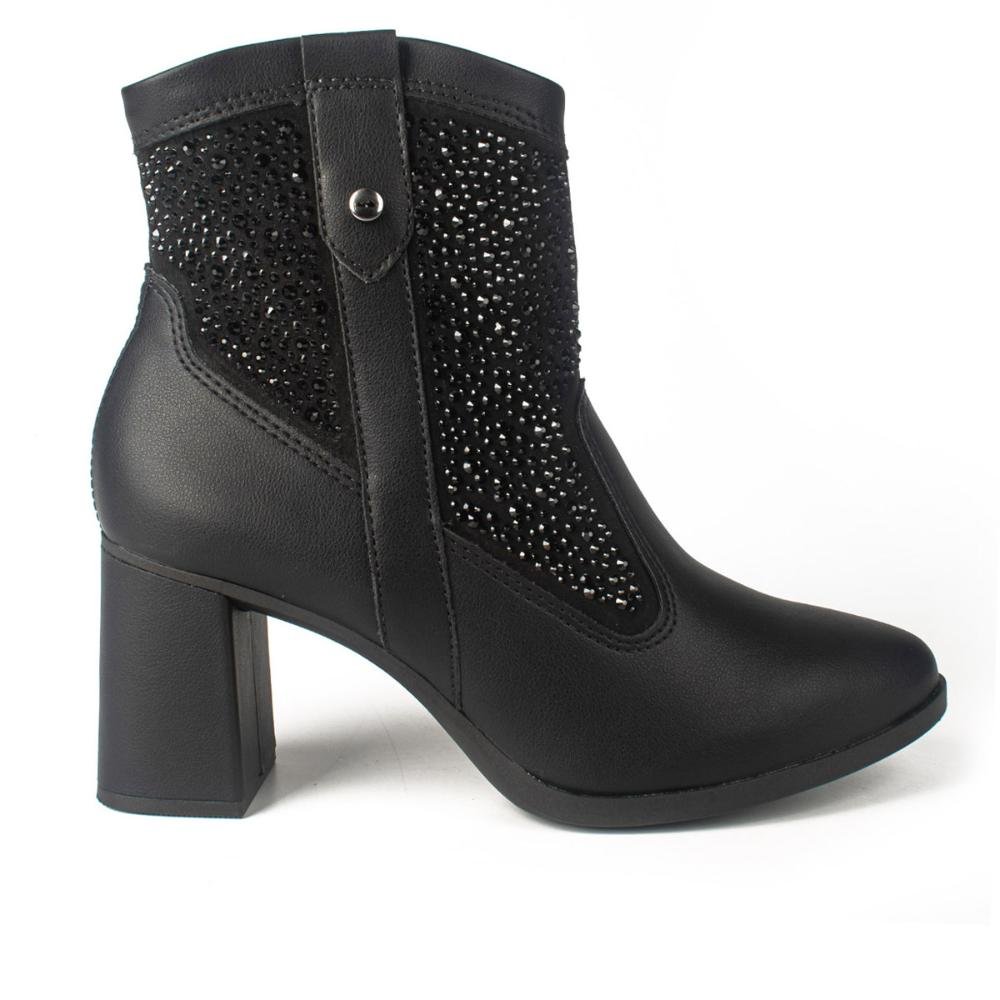 Bota Dakota de Cano Curto G9904 Preto 1