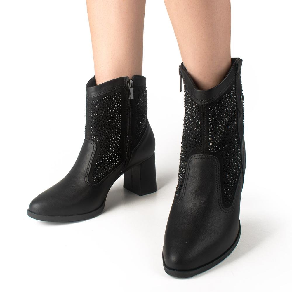 Bota Dakota de Cano Curto G9904 Preto 2