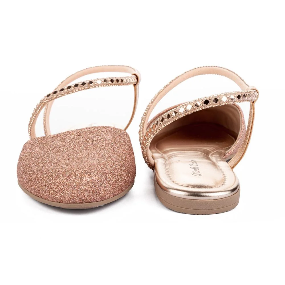 Sapatilha Pink Cats Infantil Com Brilhos Rosa 3