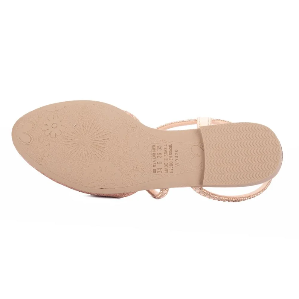 Sapatilha Pink Cats Infantil Com Brilhos Rosa 4