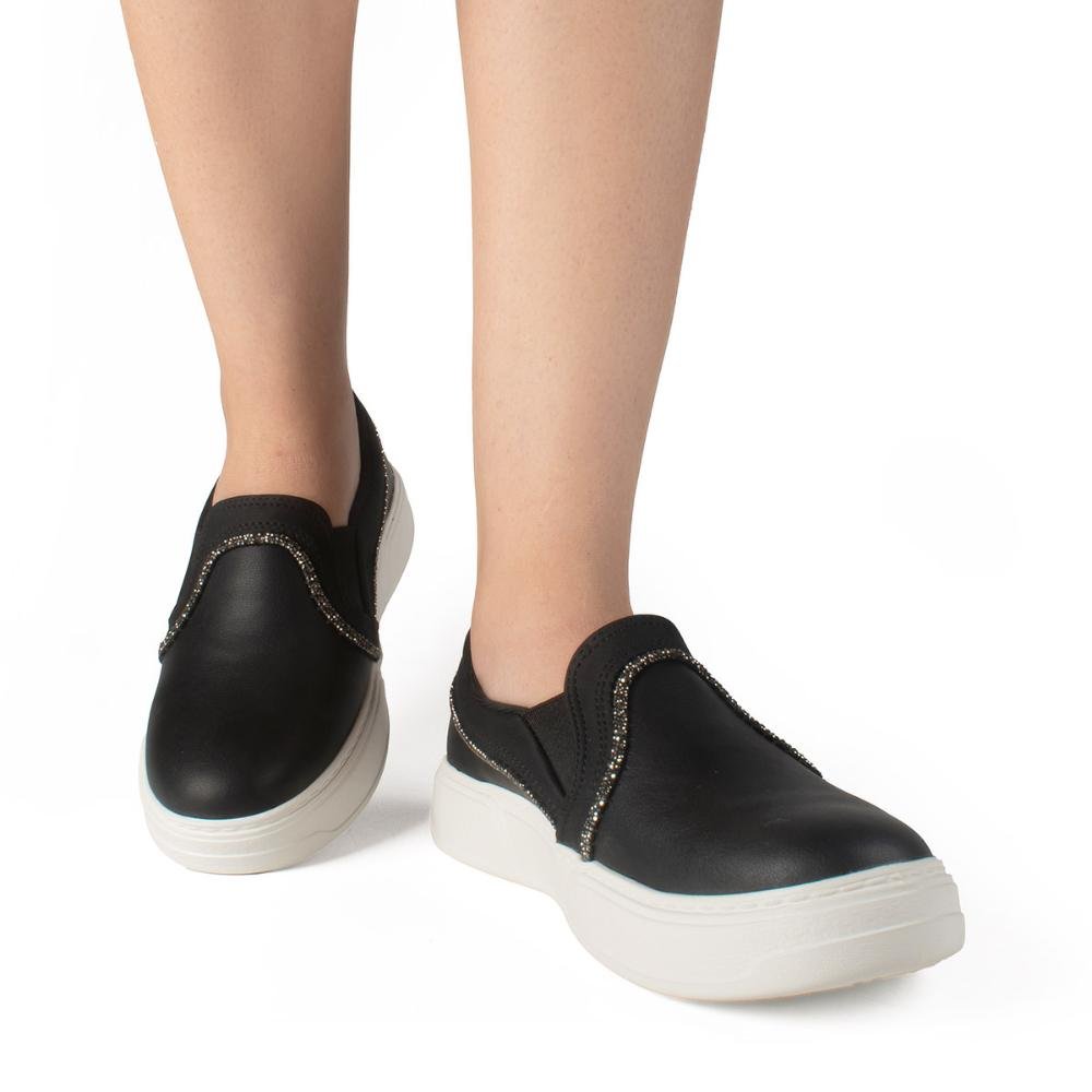 Tênis Dakota Slip On G9455 Preto 2