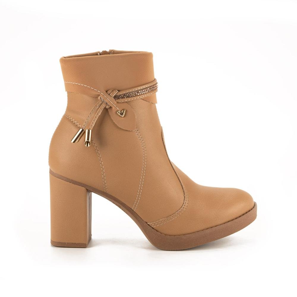 Bota Mississipi de Cano Curto MA732 Bege 1
