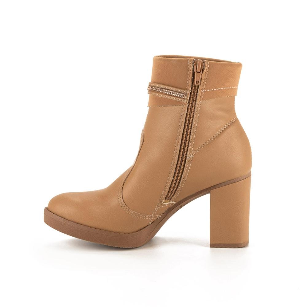 Bota Mississipi de Cano Curto MA732 Bege 3