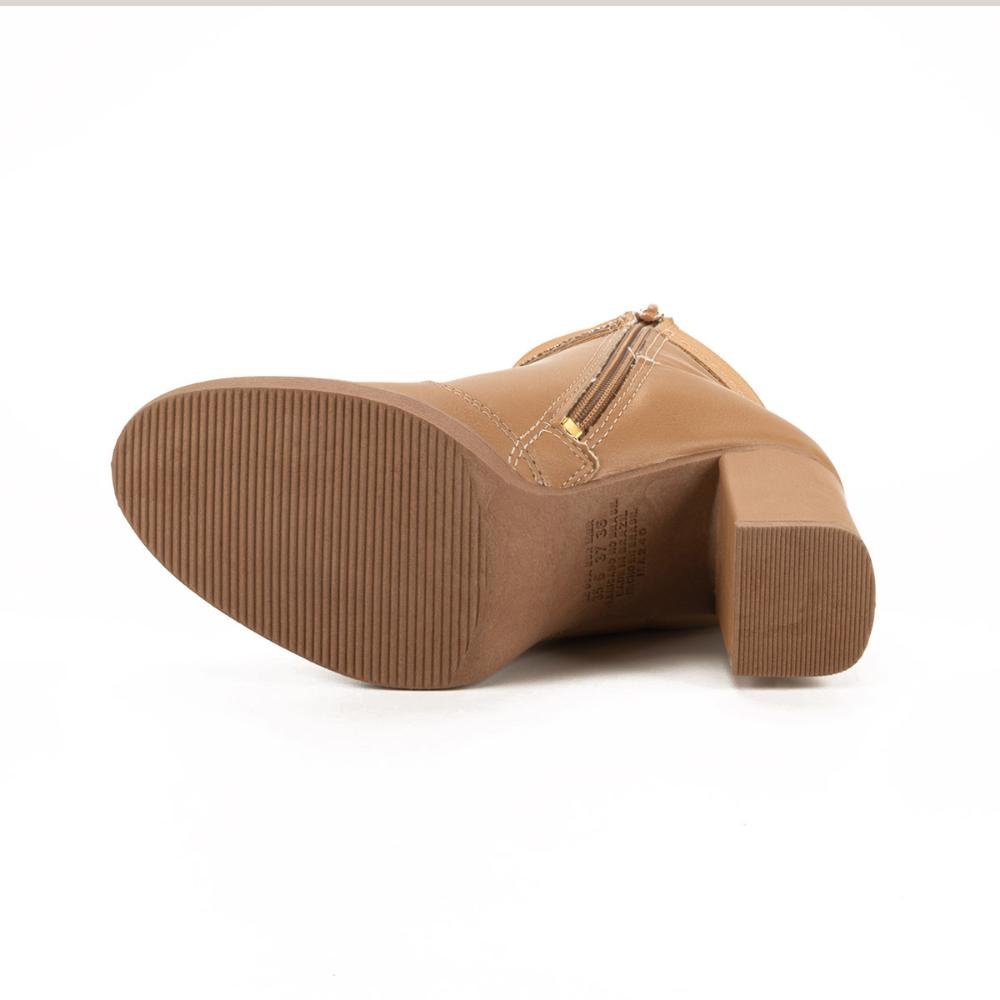 Bota Mississipi de Cano Curto MA732 Bege 5