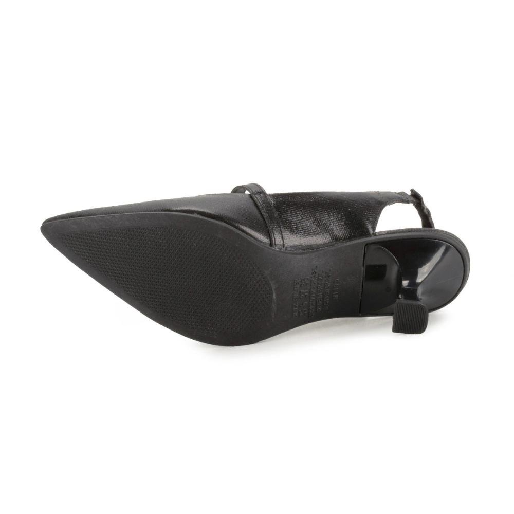 Scarpin Mississipi de Salto Alto Preto 5