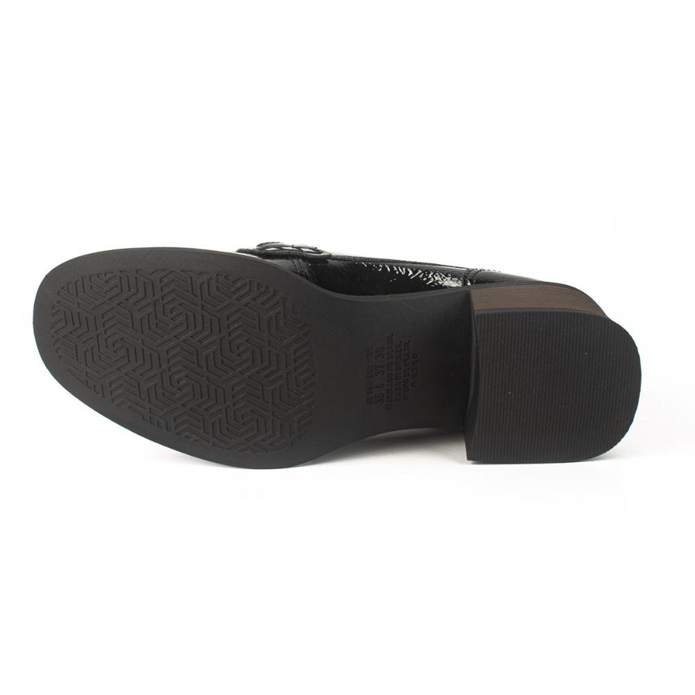 Sapato Dakota Loafer Em Verniz Preto 5