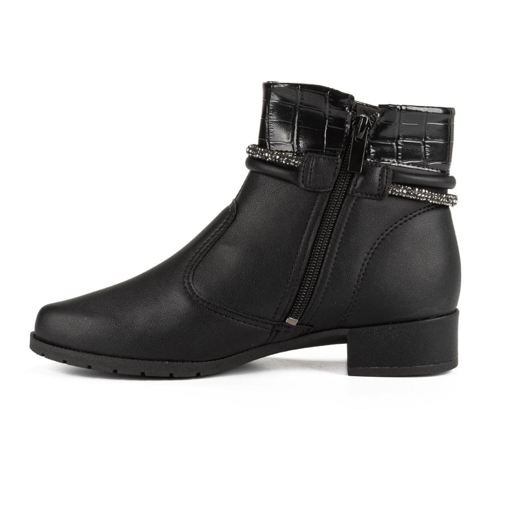 Bota Campesí de Cano Curto L9885 Preto 3