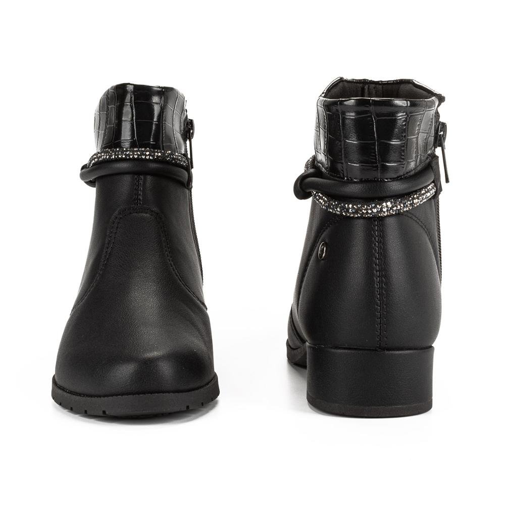 Bota Campesí de Cano Curto L9885 Preto 4