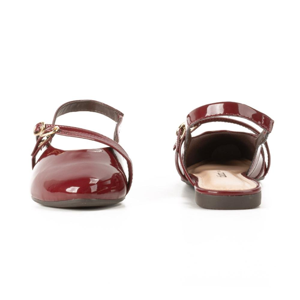 Sapatilha Dakota Slingback G9838 Vermelho 4
