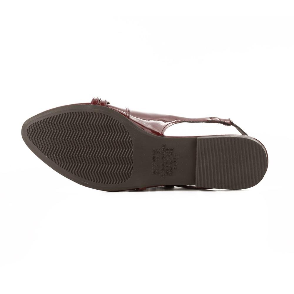 Sapatilha Dakota Slingback G9838 Vermelho 5