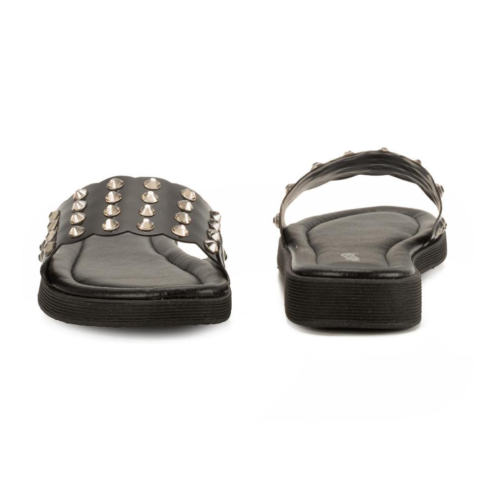 Slide Mississipi Com Brilhos Feminino MB621 Preto 3
