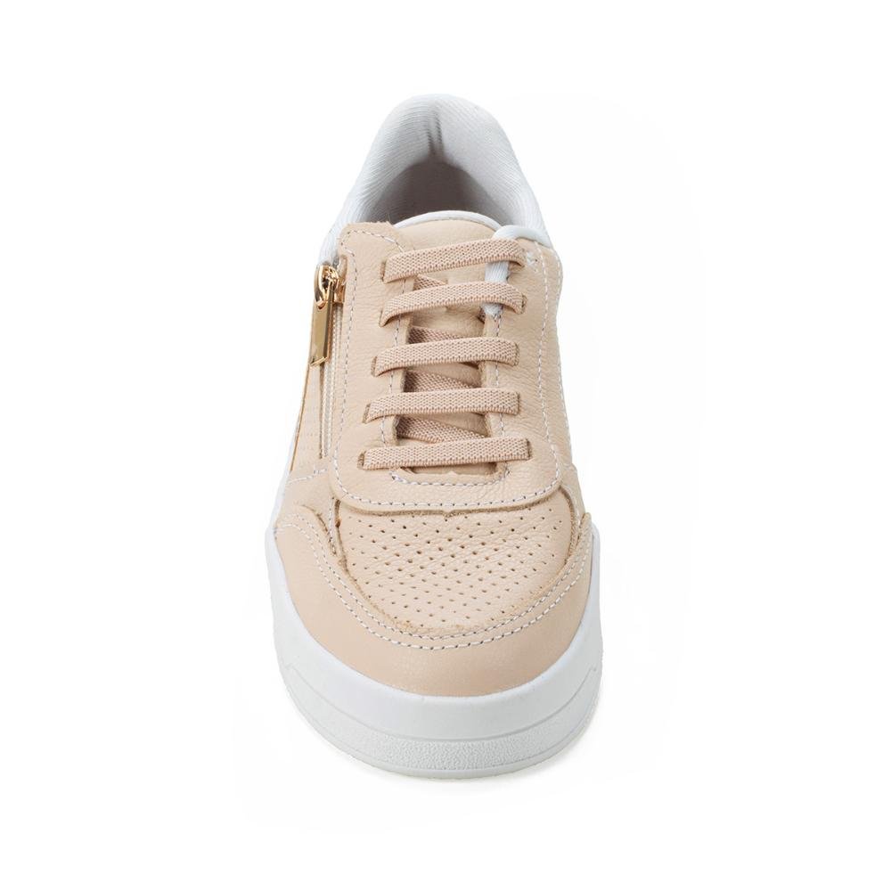 Tênis Kolosh Casual de Couro C3724 Bege 5