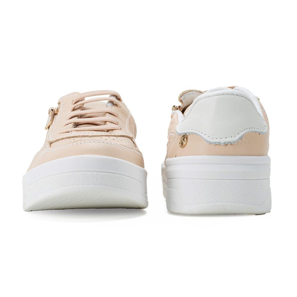 Tênis Kolosh Casual de Couro C3724 Bege 3