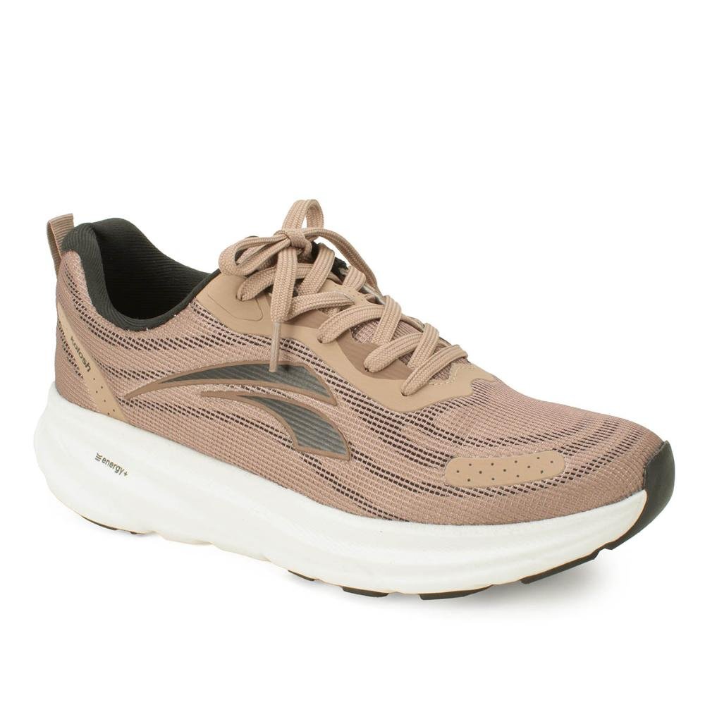 Tênis Kolosh Esportivo Masculino Velocit Marinho H3522 Marrom Claro 2