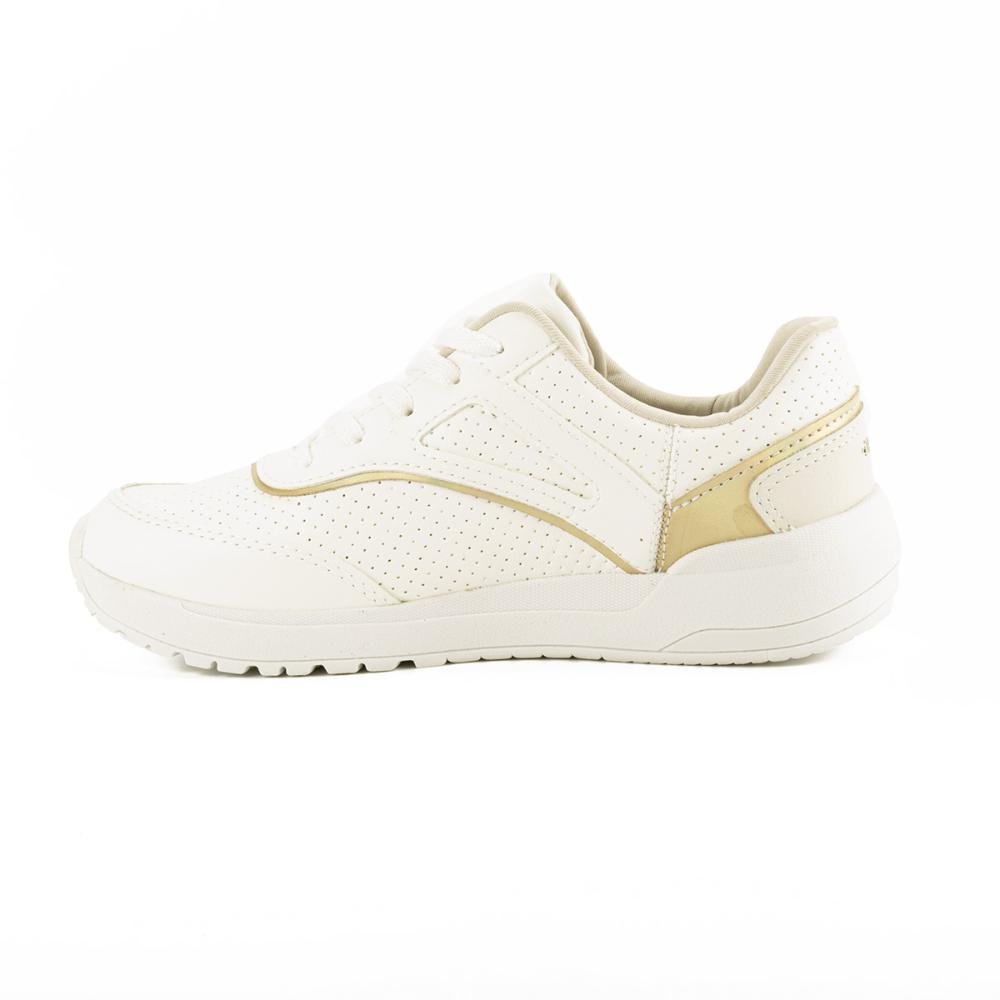 Tênis Mississipi Jogging e Metalizado MC201 Branco 3