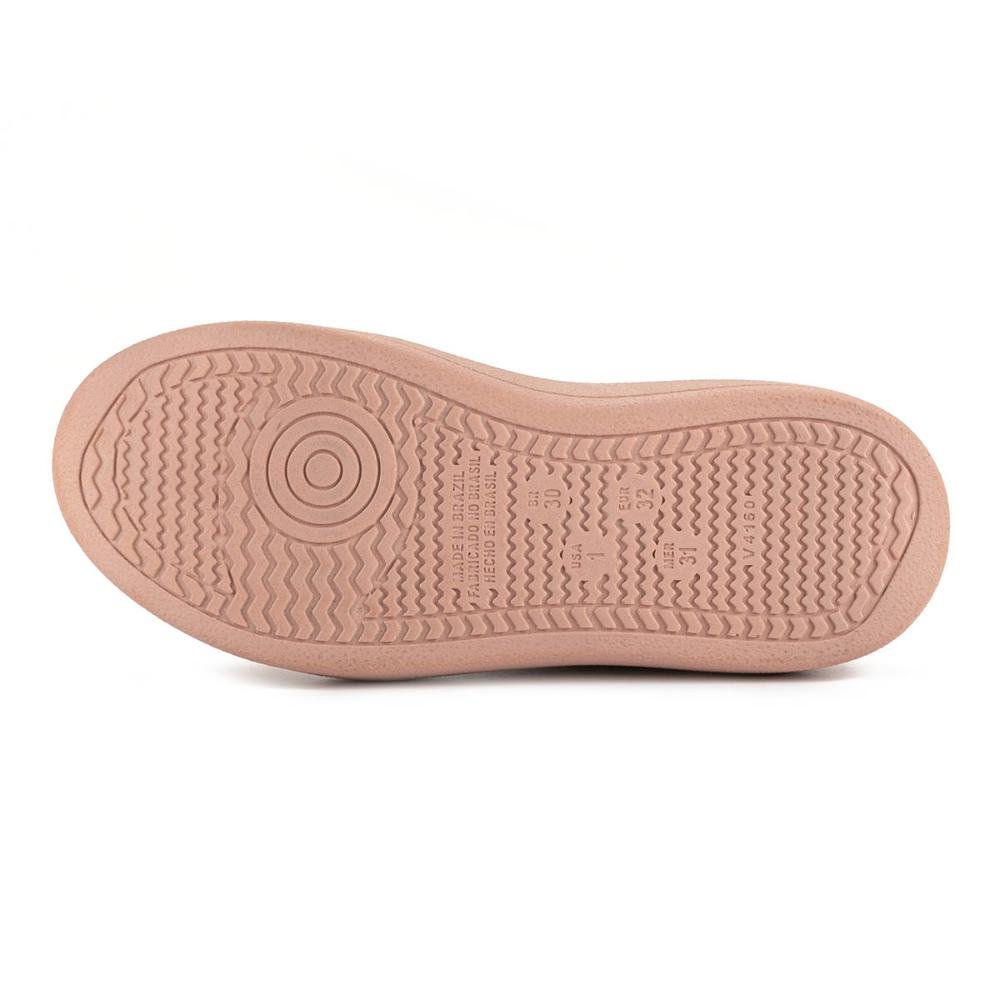 Tênis Pink Cats Infantil Casual E V4641 Branco/Rosa 3