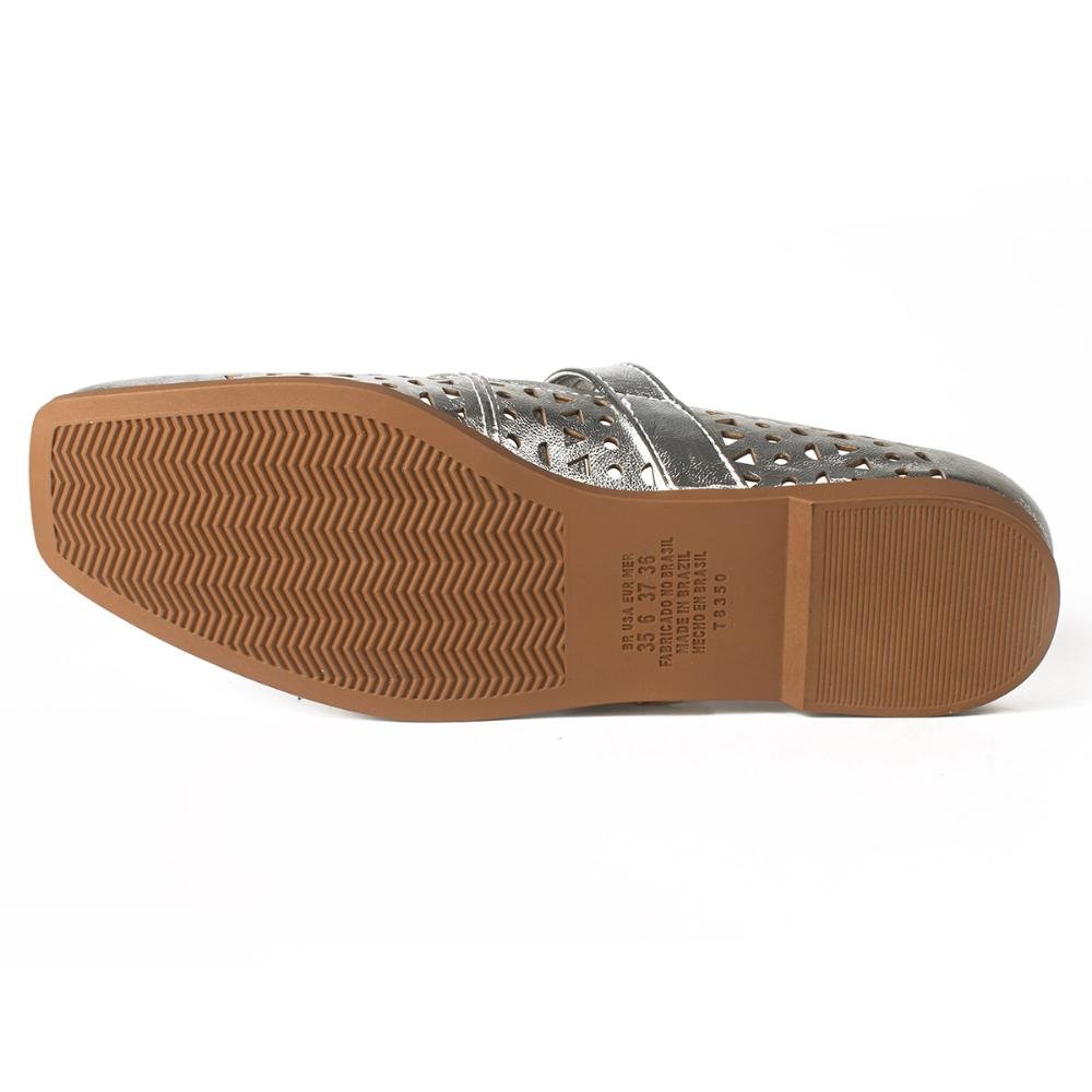 Sapatilha Dakota Metalizada DA491 Prata 4