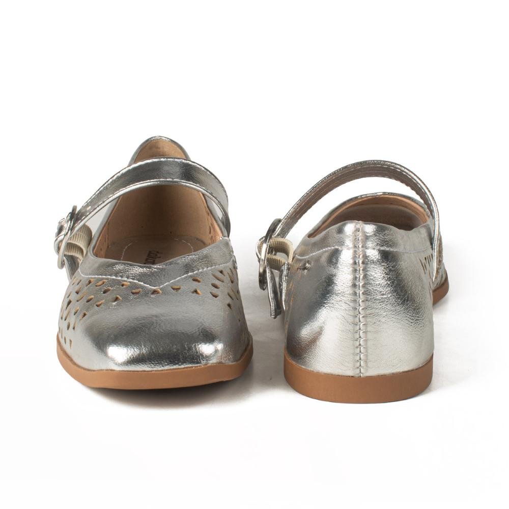 Sapatilha Dakota Metalizada DA491 Prata 5