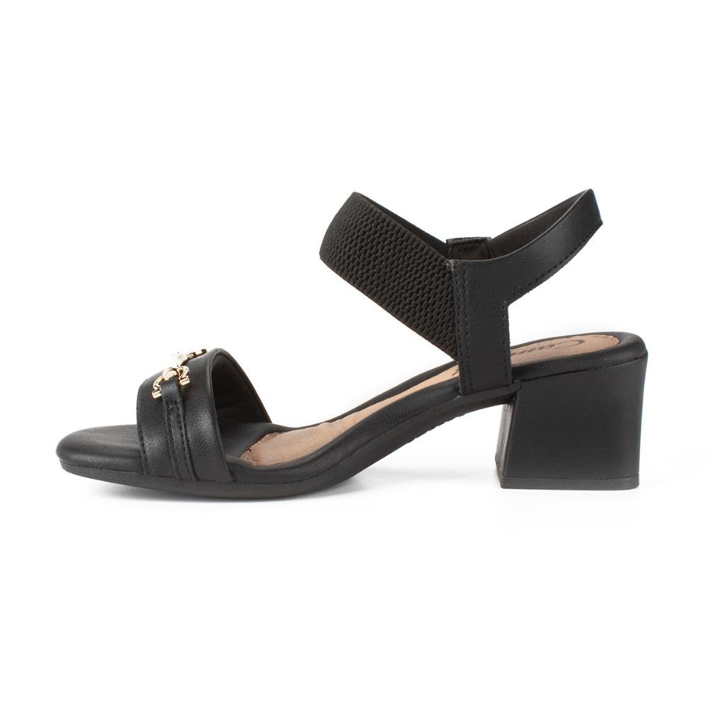 Sandália Campesí de Salto Bloco CP301 Preto 3