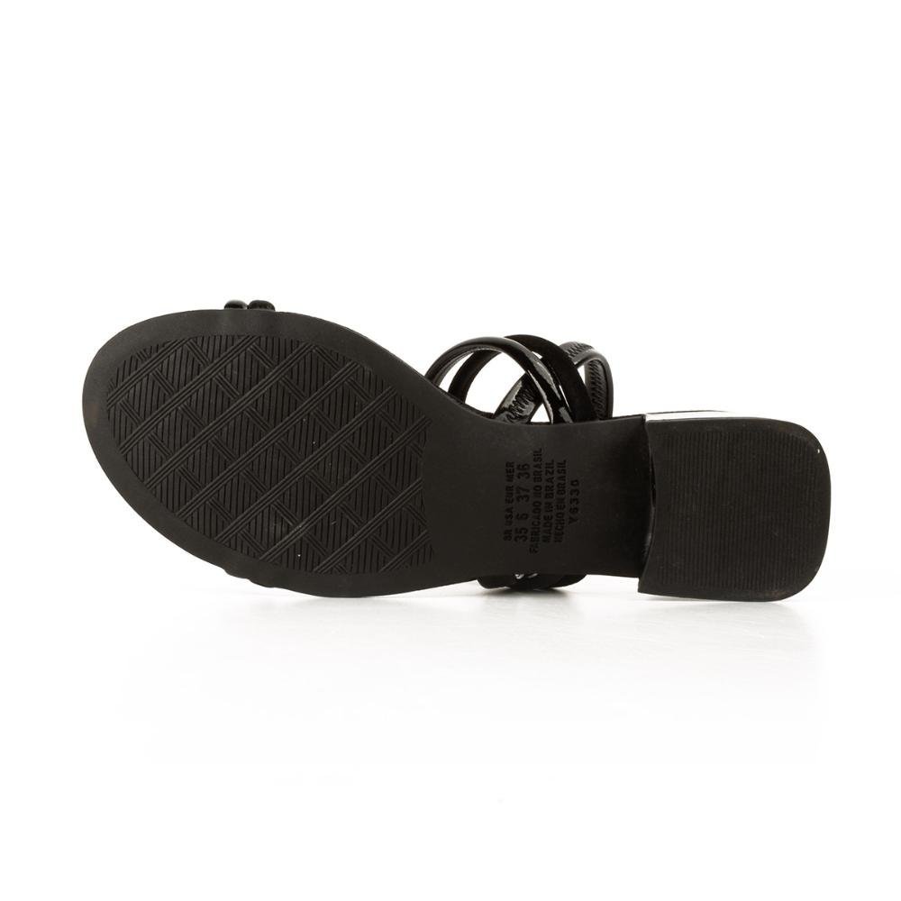 Sandália Dakota de Salto Bloco Feminina Y8051 Preto 4