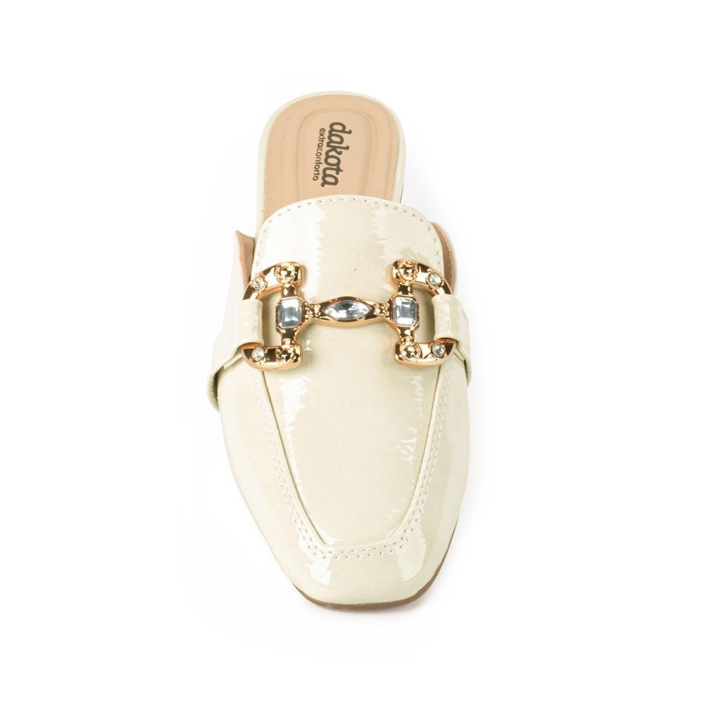 Mule Dakota Feminino DA238 Off White 6