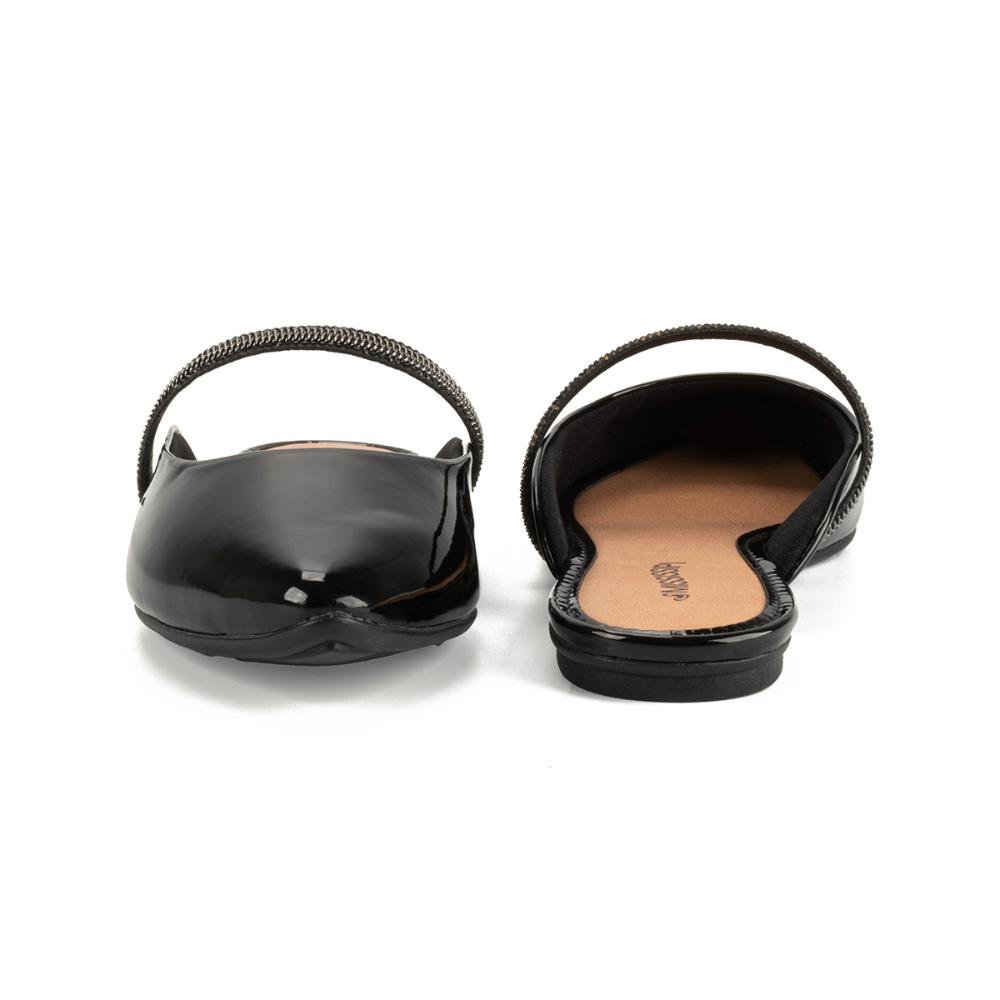 Mule Mississipi Em Verniz MC151 Preto 4