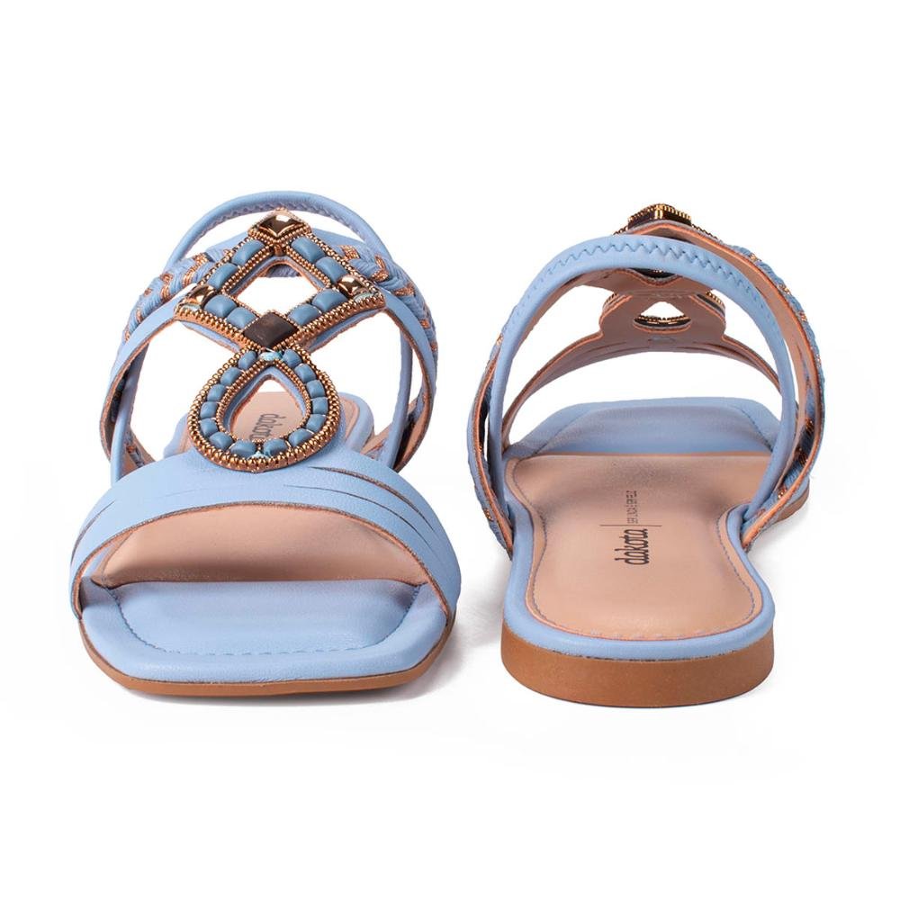 Sandália Dakota Rasteira Y7952 Azul 5