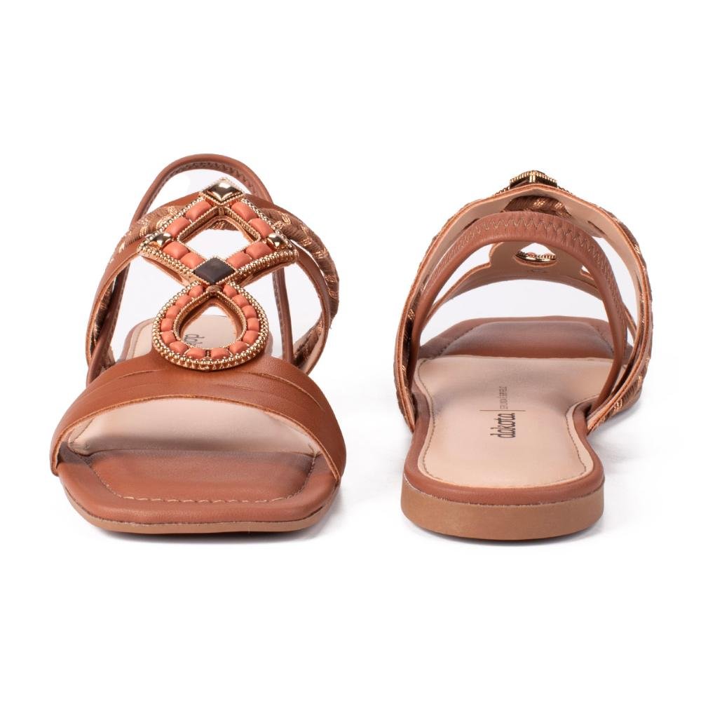 Sandália Dakota Rasteira Y7952 Marrom 5