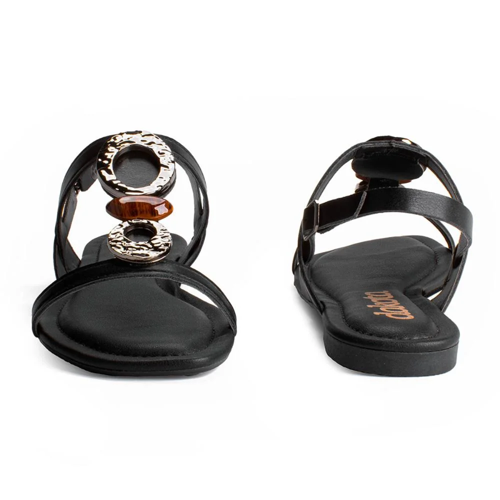 Sandália Dakota Rasteira Y7982 Preto 5