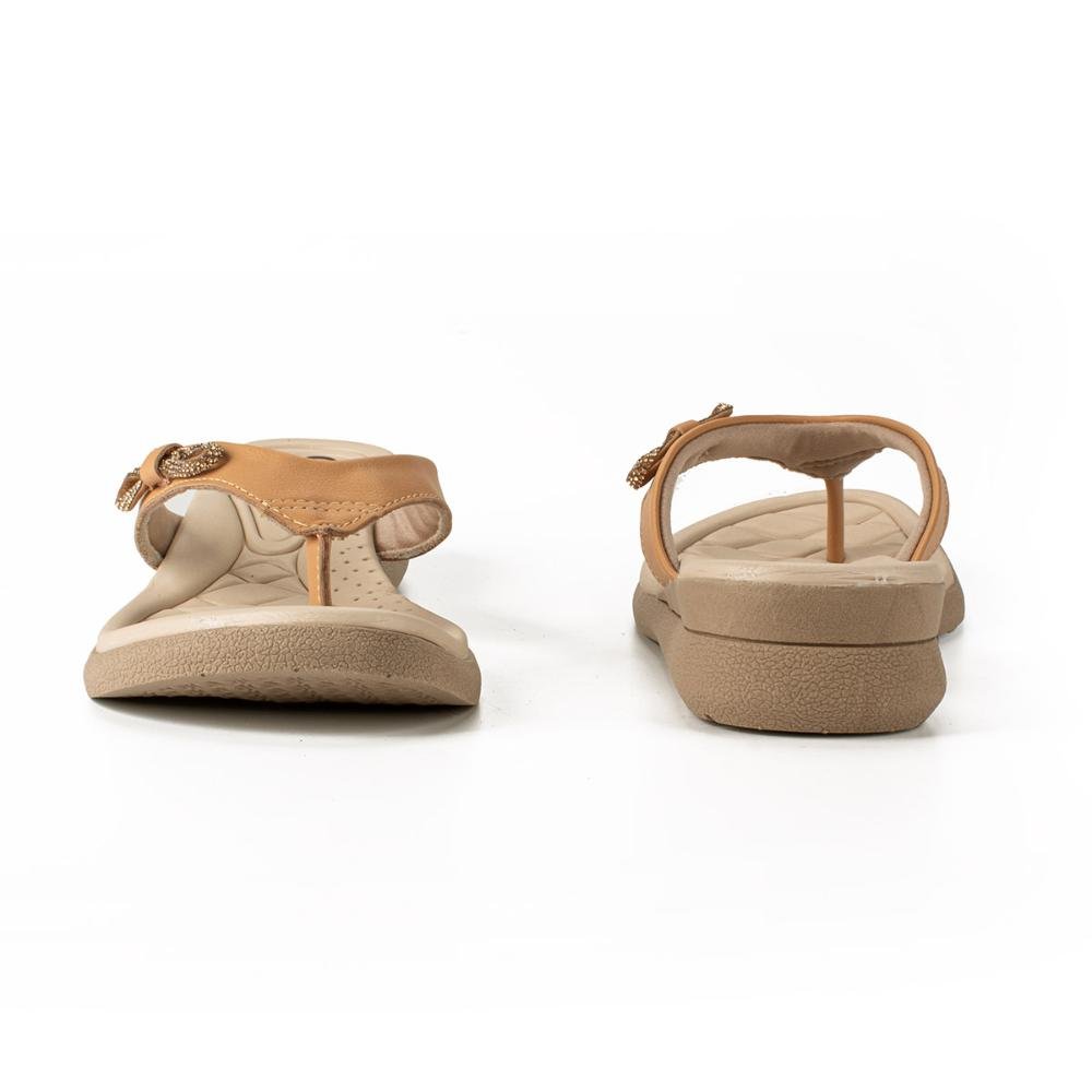 Chinelo Campesí Anabela L9719 Marrom 4