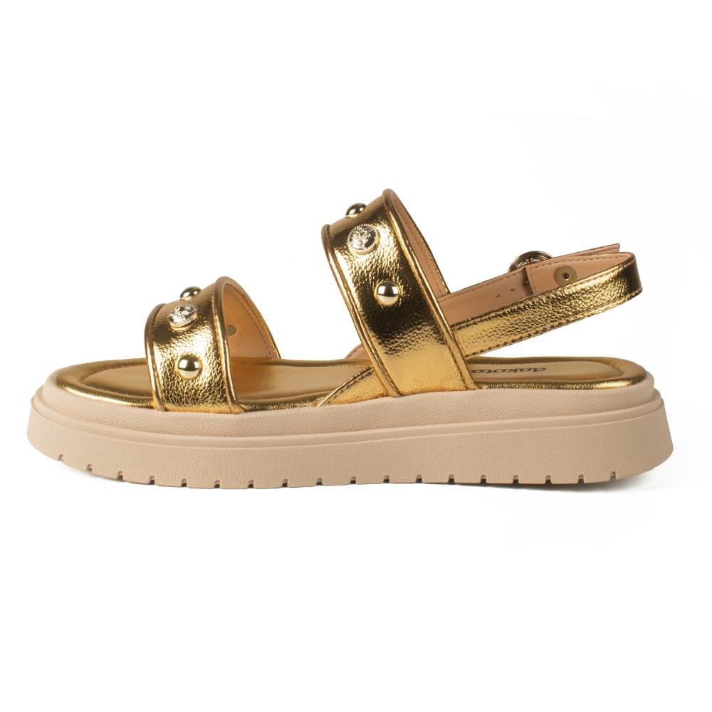 Sandália Dakota Flatform Y8131 Dourado 3